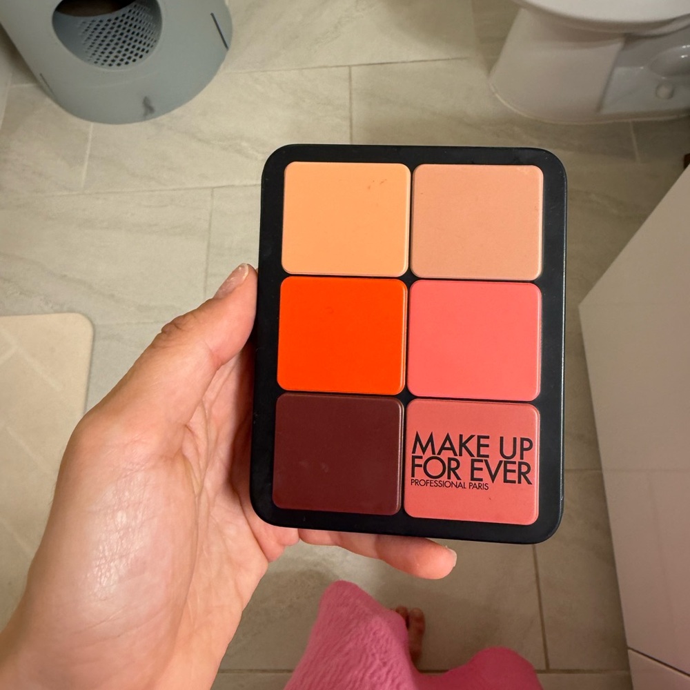 Makeup Forever Blush Palette - Nude, Coral, Deep Red